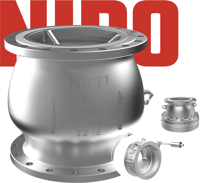 Válvula de retenção de elevação