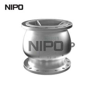 V&aacute;lvula de reten&ccedil;&atilde;o vertical de n&iacute;vel industrial, design &agrave; prova de vazamentos