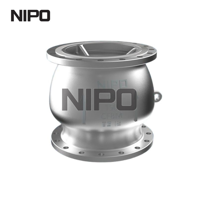 V&aacute;lvula de reten&ccedil;&atilde;o vertical de n&iacute;vel industrial, design &agrave; prova de vazamentos