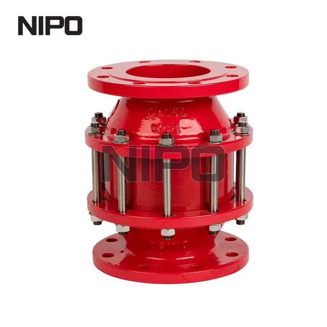 Supressor de chamas de deflagração de fim de linha em aço fundido