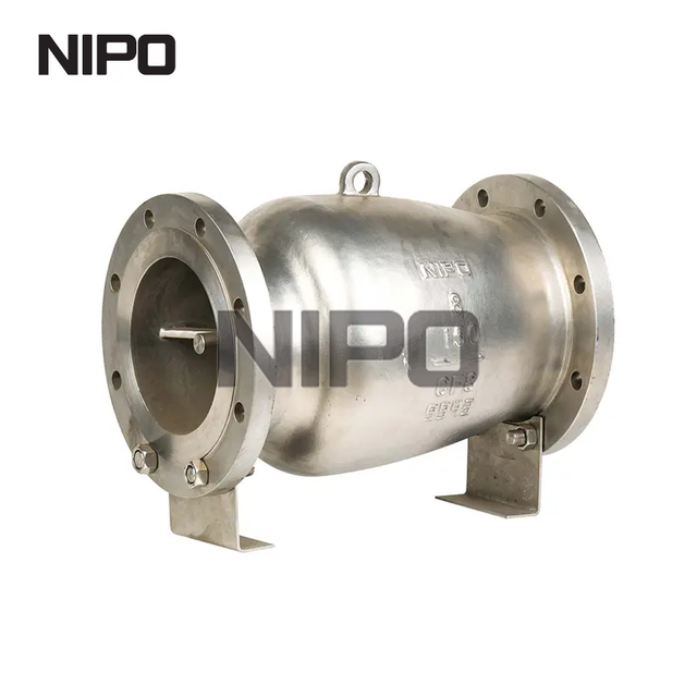 Válvula de retenção de fluxo axial (corpo fundido