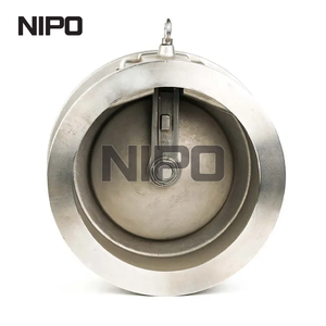 V&aacute;lvula de reten&ccedil;&atilde;o oscilante de disco &uacute;nico tipo wafer s&eacute;rie longa (corpo fundido