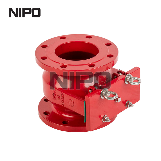 Supressor de chama de abertura rápida de deflagração tipo gaveta