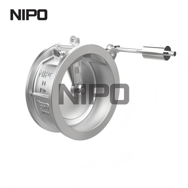 Tipo v&aacute;lvula de reten&ccedil;&atilde;o longa da bolacha da s&eacute;rie longa do corpo da carca&ccedil;a do balan&ccedil;o do disco &uacute;nico com perfurador pesado