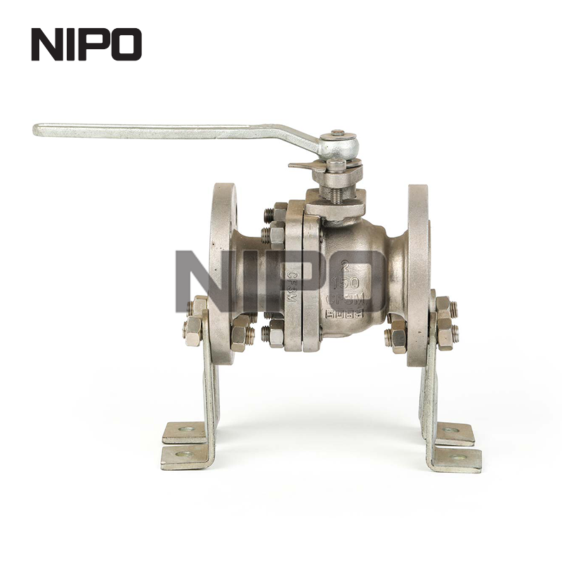 PC reduz o furo da válvula de esfera flutuante com flange API6d