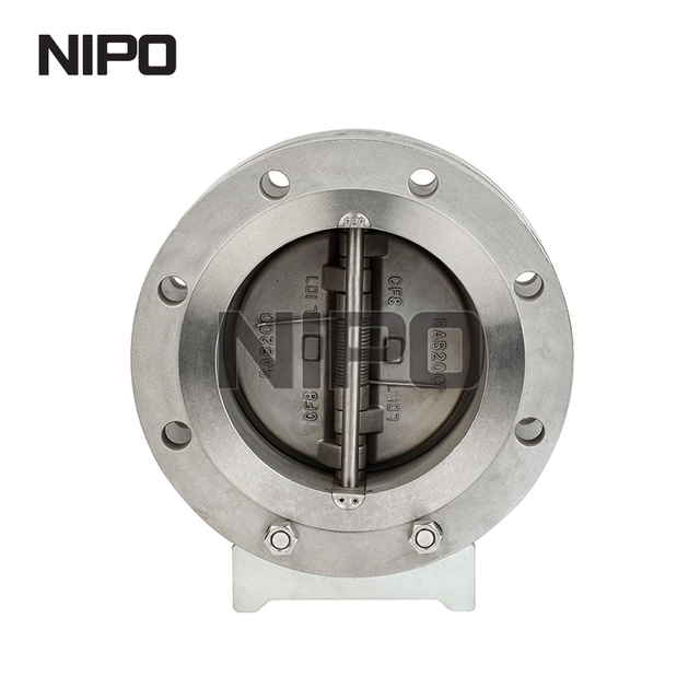 Válvula de retenção de giro de disco duplo tipo flange duplo (Api)