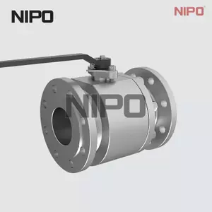 V&aacute;lvula de esfera de a&ccedil;o inoxid&aacute;vel flutuante manual Q41F - V&Aacute;LVULA NIPO 