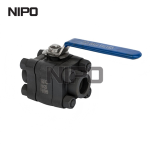 V&aacute;lvula de bola forjada SW de tr&ecirc;s pe&ccedil;as de 2500LB PEEK Seat